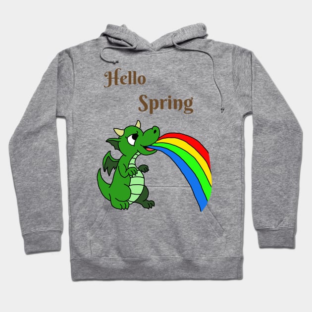 Hello spring Hoodie by Logisstudio